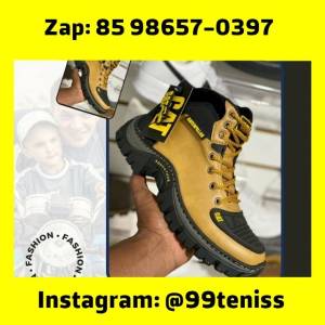 Tenis (leia A Descrio) Novo Com Garantia Caterpillar Bota New