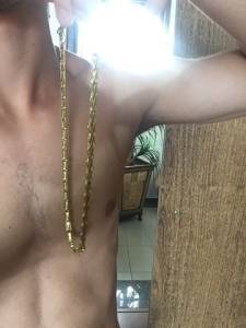 Cordo De Moeda Brilha Muito