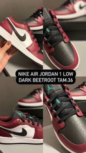 Nike Air Jordan 1 Low Beetroot Tam:36