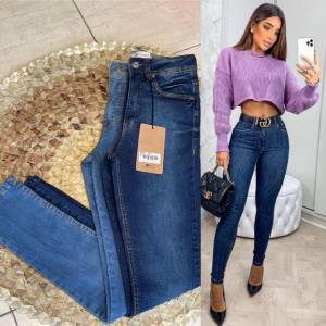 Cigarrete Barra Desfiada Em 2 Lavagens  Disponvel Do 36/44 Dardak Jeans