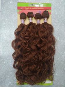 Cabelo Organico Anelado 55cm 230g
