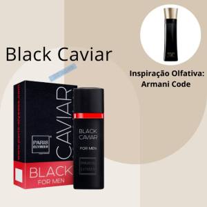 Perfume Black Caviar Edt Paris Elysees 100ml Masculino.
