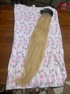 Cabelo Loiro Processado