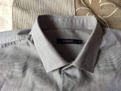 Camisa Social Cinza