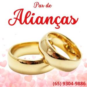 Aliana De Casamento - Entregamos Cuiab E Vrzea Grande