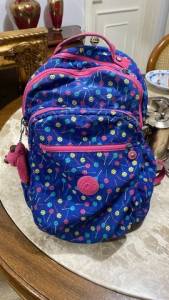 Mochila Kipling Estampa Mini Pirulitos