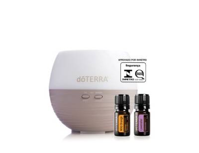 Coleo Essencial Difusor Petal Doterra + Wild Orange E Laavanda 5ml