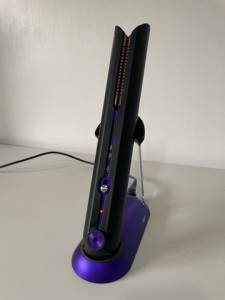 Chapinha Sem Fio Dyson Prancha Alisadora De Cabelo Roxo