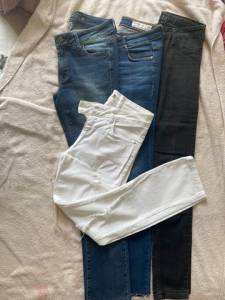 4 Calas Jeans Tamanho 36 Zara/richini/renner