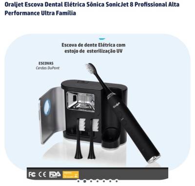 Escova Dental Eltrica Oraljet