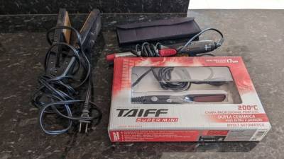 Chapinha Taiff Mini + Chapinha Revlon Grande + Babyliss Nks