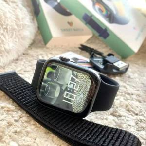 Relogio Smart Iwo 13 Srie 7 + Pulseira Extra.