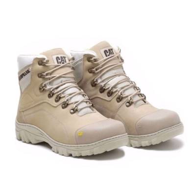 Bota De Couro Nude