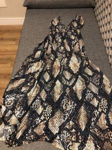 Vestido Longo / Saida De Pausa Lquido