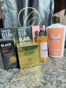 Kit Creme Hidratante E Perfume Miniatura