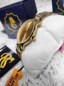 Relgio Atlntis Gold Feminino Original