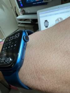Apple Watch 7 45mm Azul Impecavel