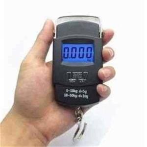 Balana Porttil Digital Mo Mala Pesca Bagagem At 50kg