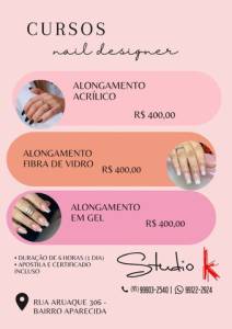 Curso De Alongamentos De Unha.