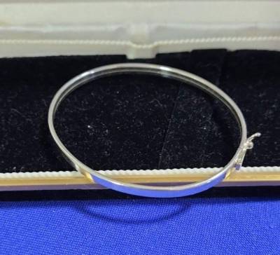 Pulseiras Braceletes Em Prata Macia