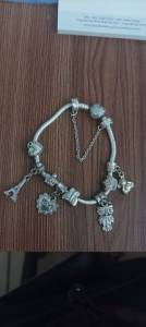 Pulseira Estilo Pandora Prata 925
