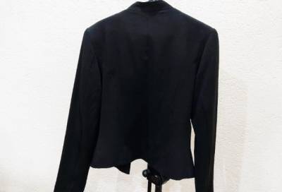 Blazer Preto Transpassado