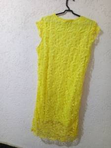 Vendo Vestido Rendado Usado Gg