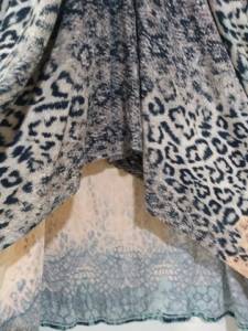 Barateou! Saia Longa Em Malha, Estampa Animal Print, 40