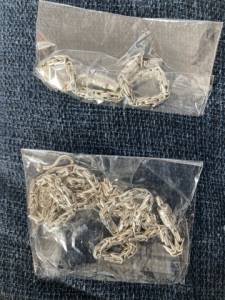 Corrente E Pulseira Prata Bali