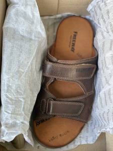 Chinelo Couro 39