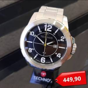 Relgio (leia O Anncio) Novo Relogio Technos Masculino Original