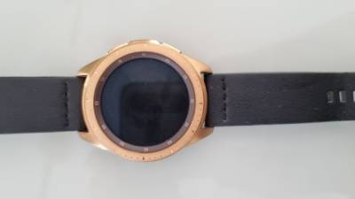 Relgio Samsung Galaxy Hatch Dourado 42mm Com Bluetooth Wi-fi