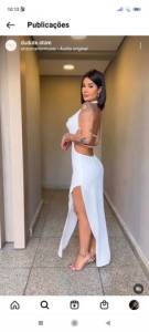 Vestido Longo Branco