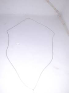 Cordinha De Prata 70cm Com Pingente