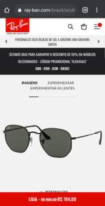 culos Rayban Hexagonal