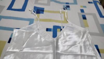 Camisola De Seda Branca