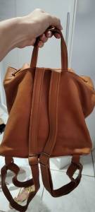 Mochila Via Mia Couro