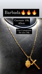 Corrente De Ouro 18k (somos Loja)