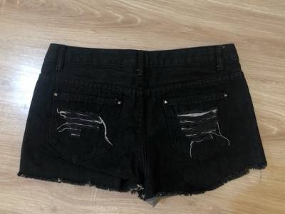 Short Jeans Preto