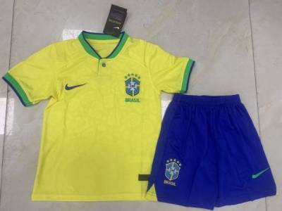 Conjunto Infantil Do Brasil Copa 2022