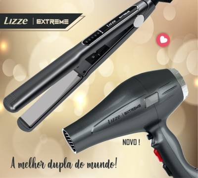 Kit Lizze Extreme (prancha E Secador)