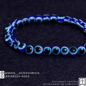 Pulseira Toda Em Olho Grego