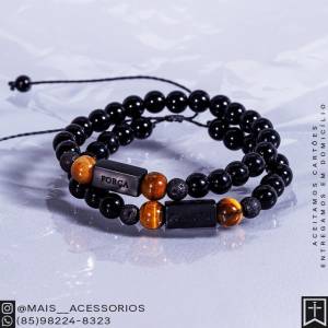 Duas Pulseiras Com Palavras De Inspirao
