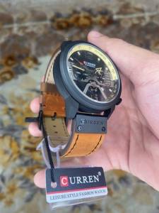 Relogio Curren Couro Masculino 8329 (entrega Gratis)