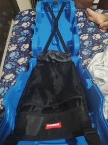 Mochila Escolar Sestini Em Forma De Carro Azul