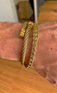 Pulseiras Banhadas Ouro