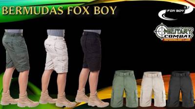 Bermuda Ttica Fox Boy