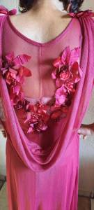 Vestido De Festa Vinho Tamanho G