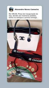 Bolsa, Carteira E Ala Da Chanel, Importada :.