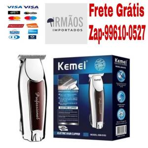 Mquina Acabamento Profissional Sem Fio Kemei Km-9163